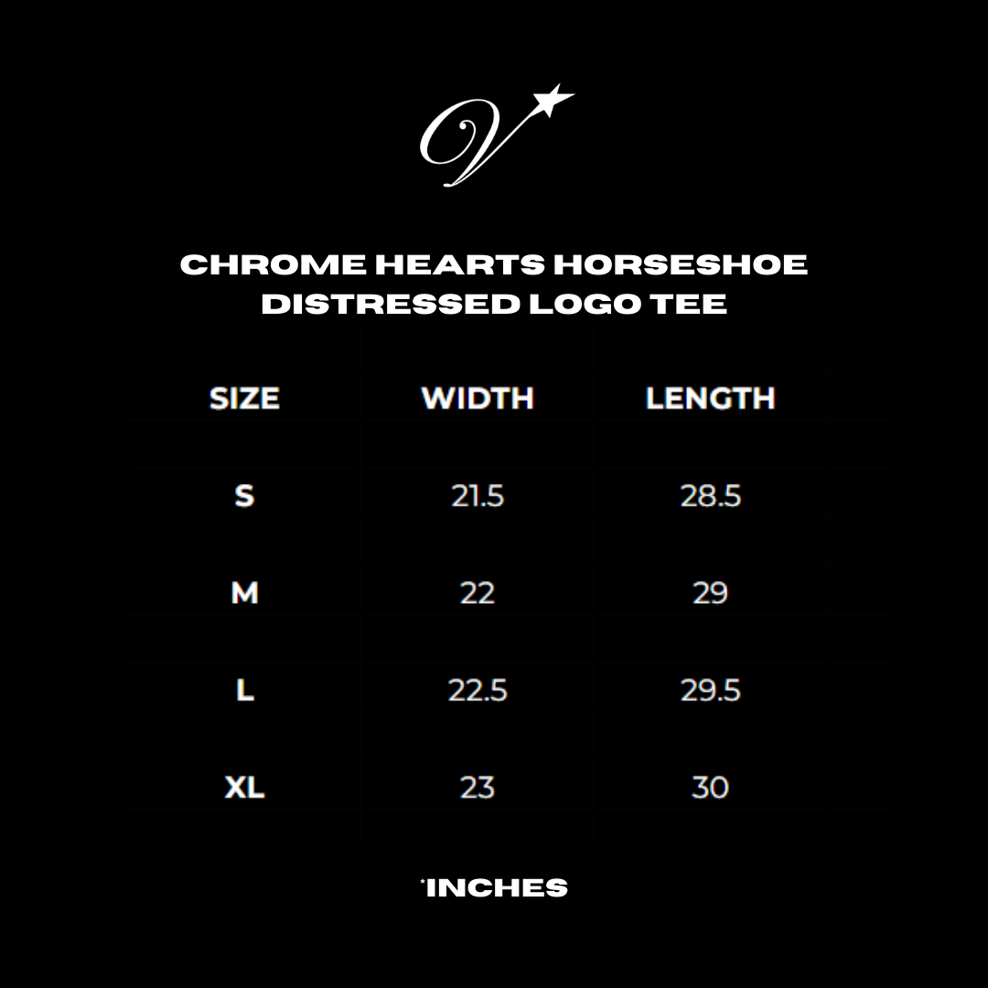 CH Horseshoe distressed tee