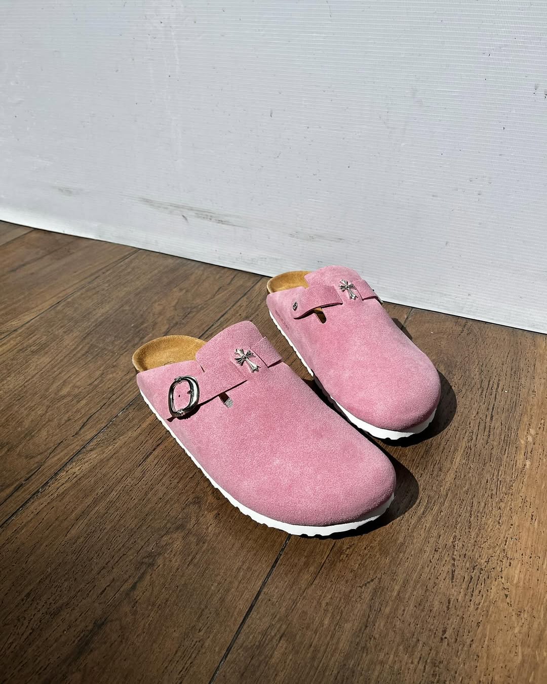 CH x Birkenstock clogs