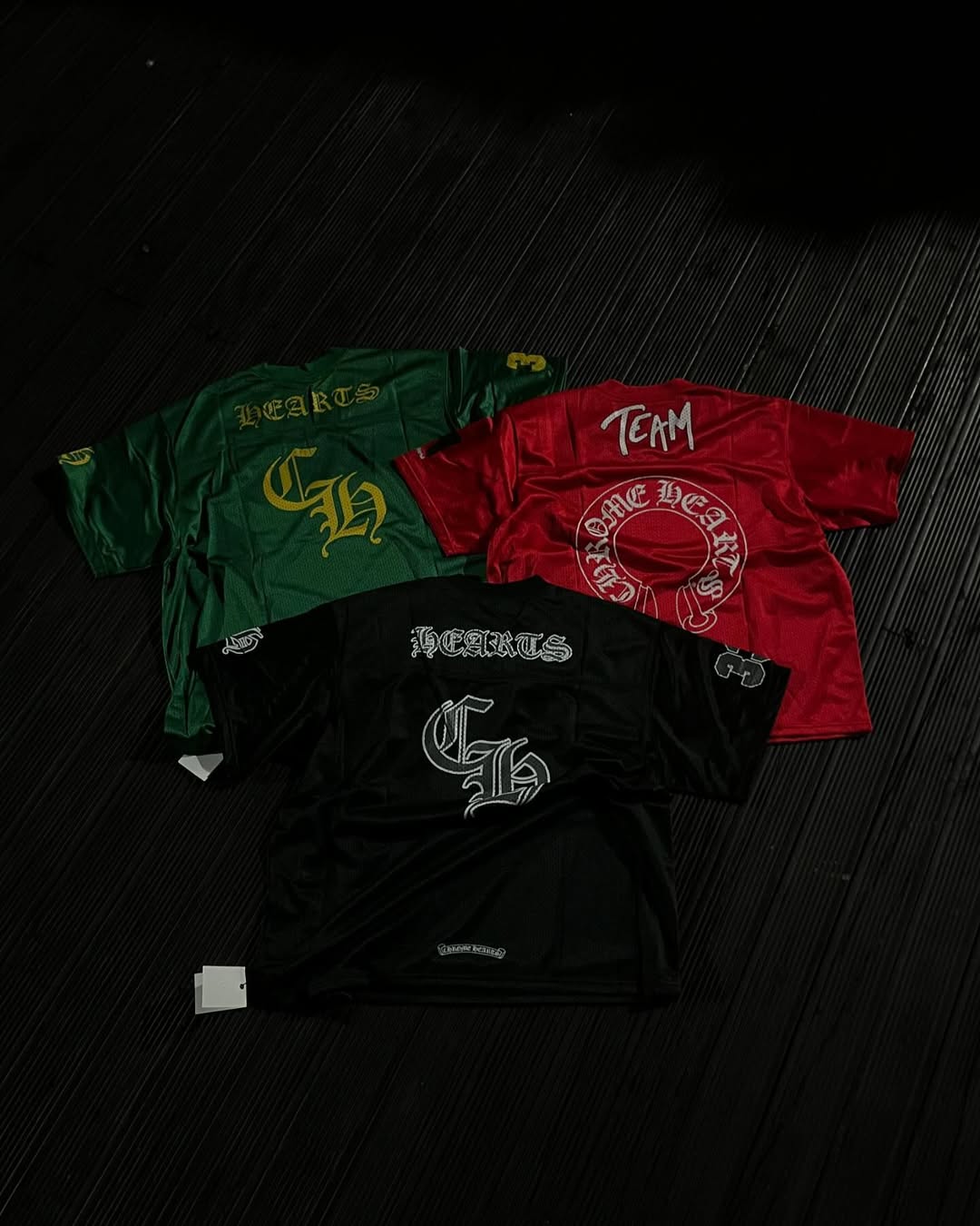 CH Mesh jersey tees