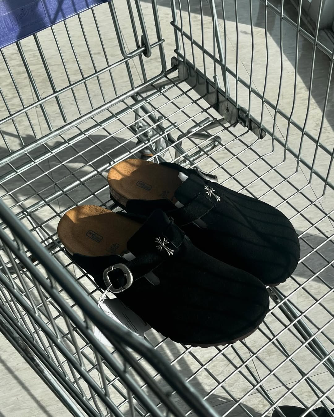 CH x Birkenstock clogs