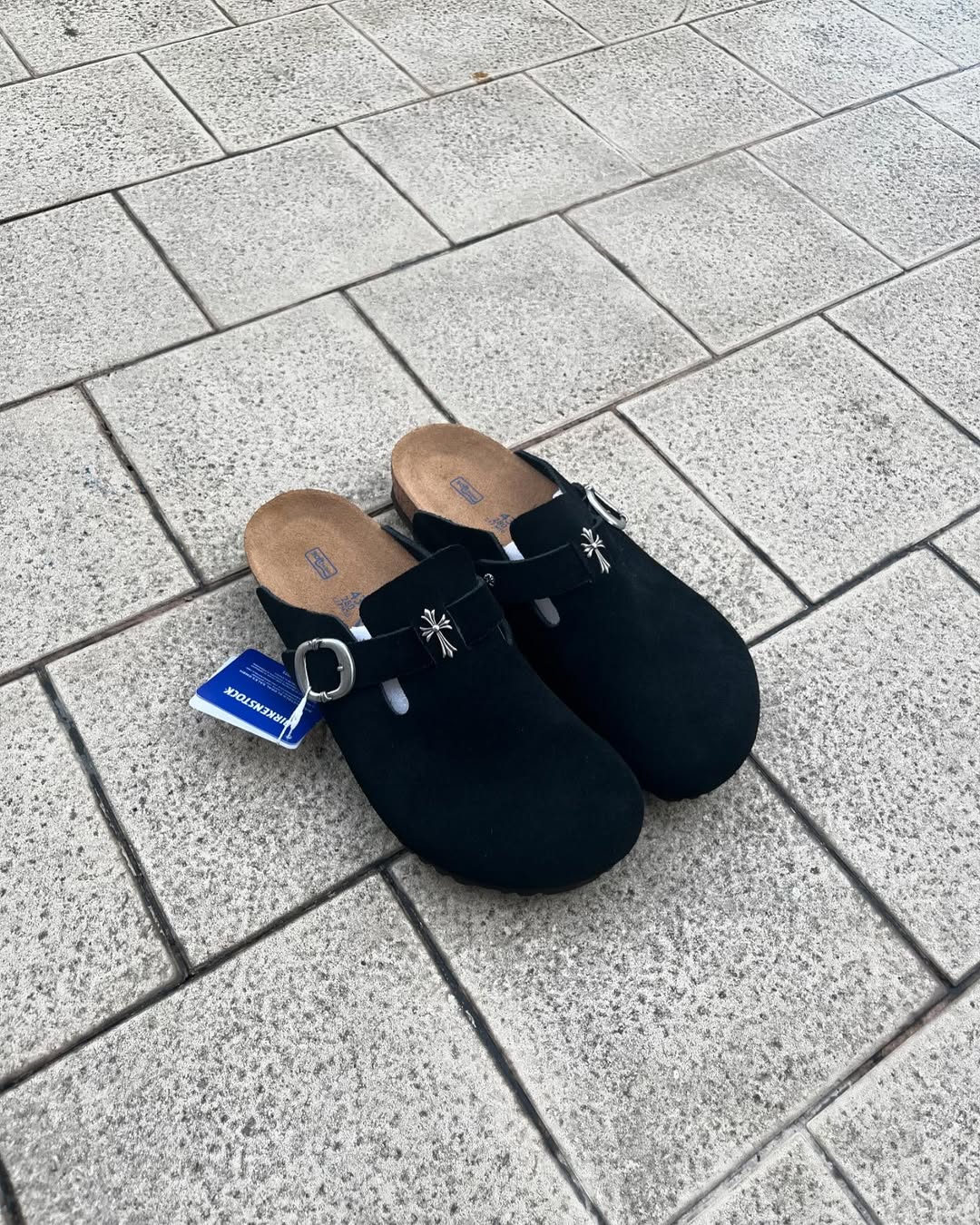 CH x Birkenstock clogs