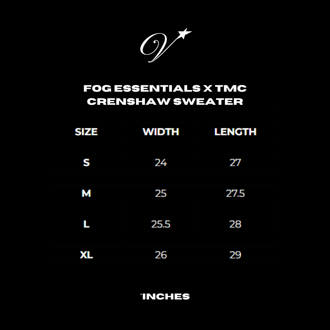Essentials x TMC Crenshaw sweater