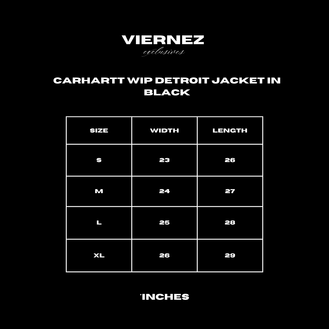 Carhartt WIP Detroit Jacket in Black
