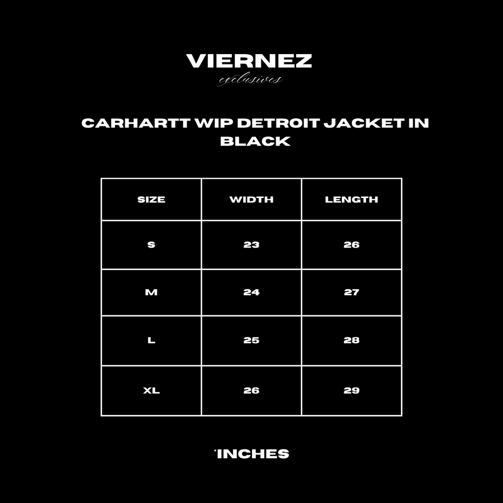 Carhartt WIP Detroit Jacket in Black