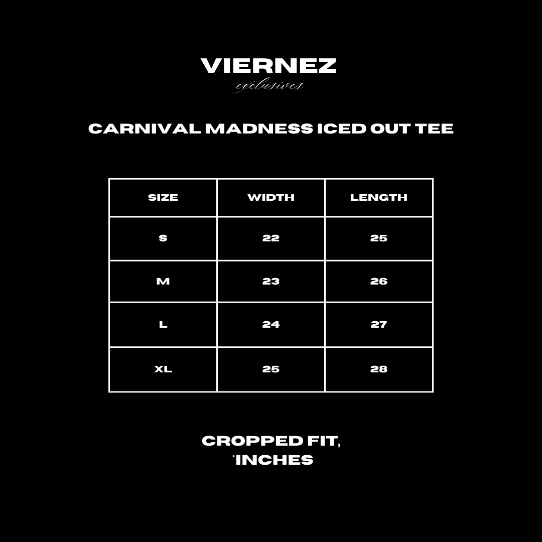 Carnival Madness Iced Out Tee
