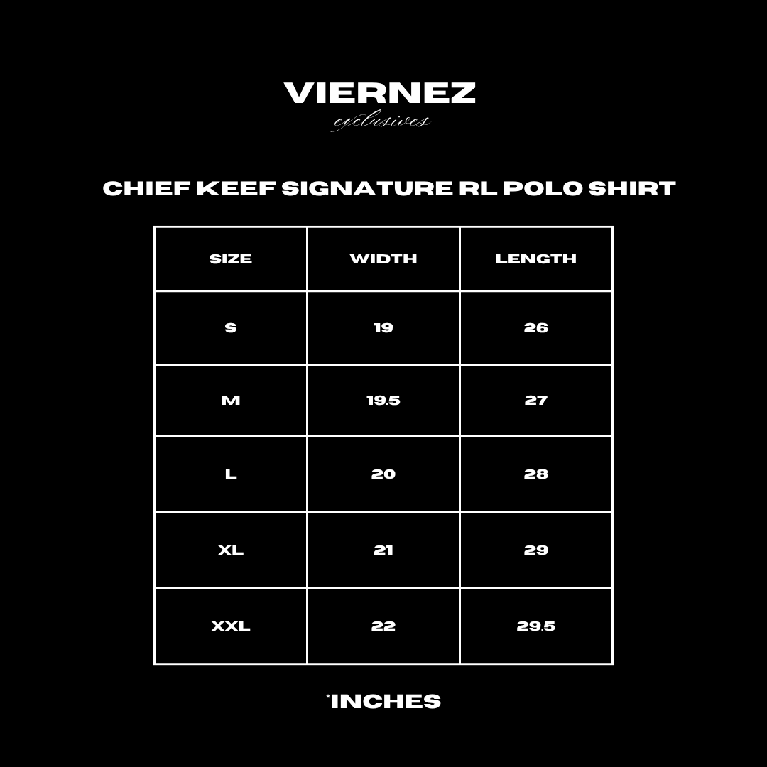 Chief Keef Signature RL Polo Shirt