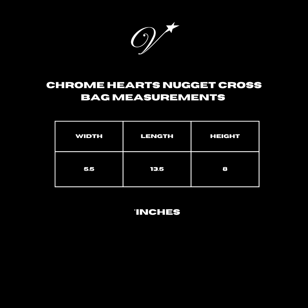 Chrome Hearts Nugget Cross Bag