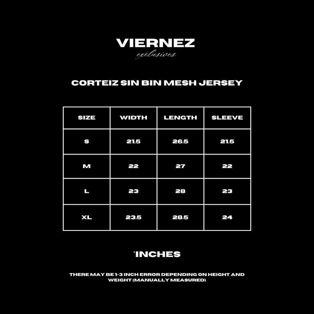 Corteiz Sin Bin Mesh Jersey