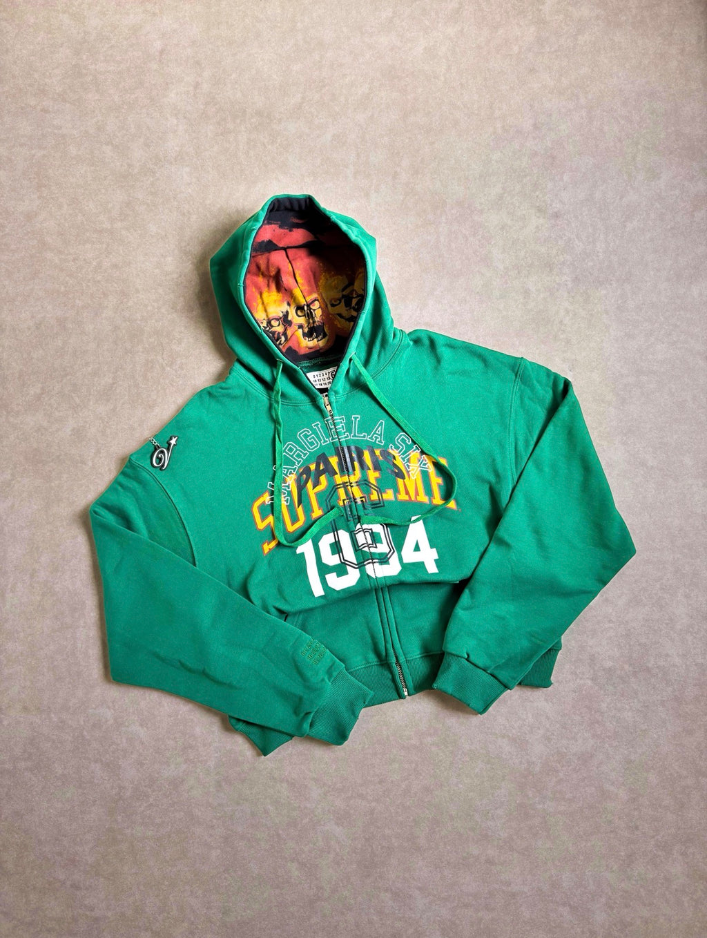 Supreme MM6 Maison Margiela Zip Up Hoodie