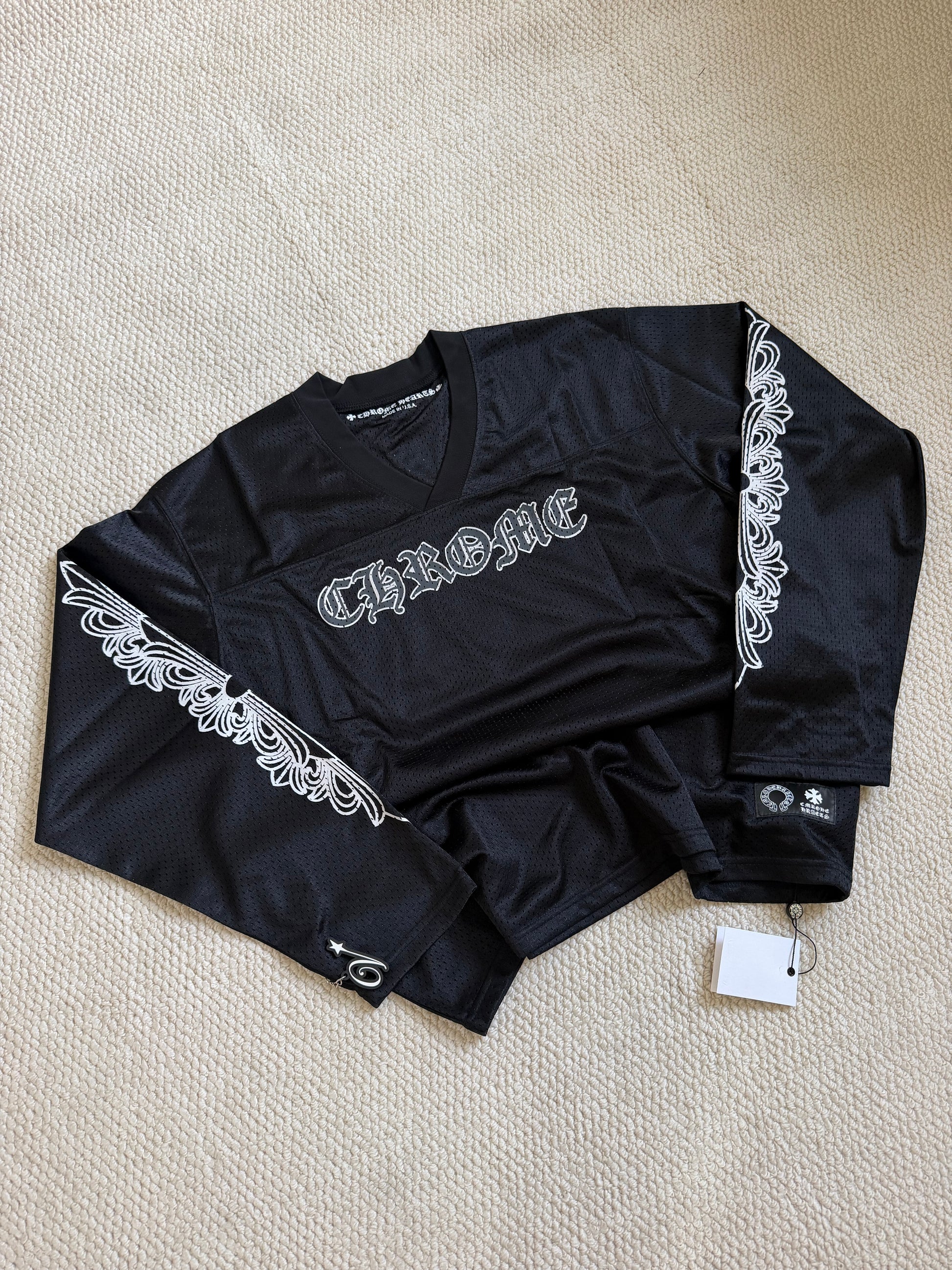 Chrome Hearts Longsleeve Jersey Black - Medium (ON HAND)