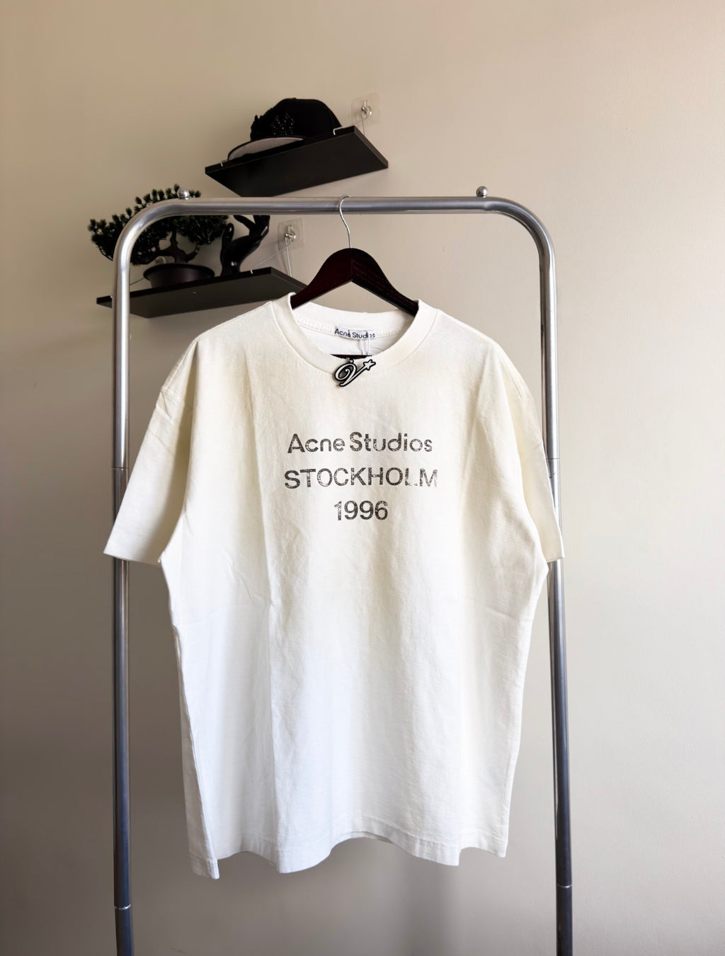 Acne Studios Sprayed Logo Tee