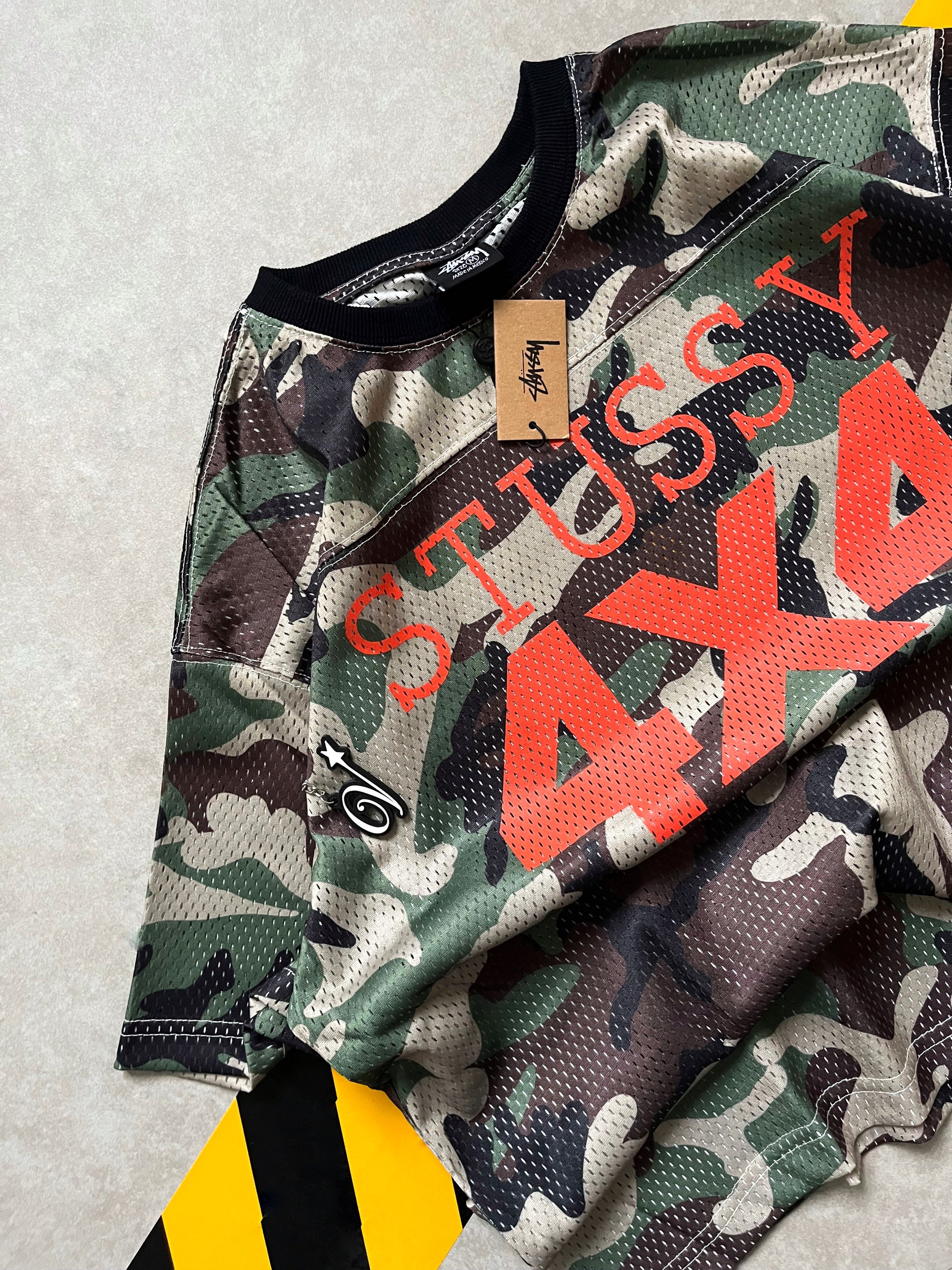 Stussy Camo 4x4 jersey