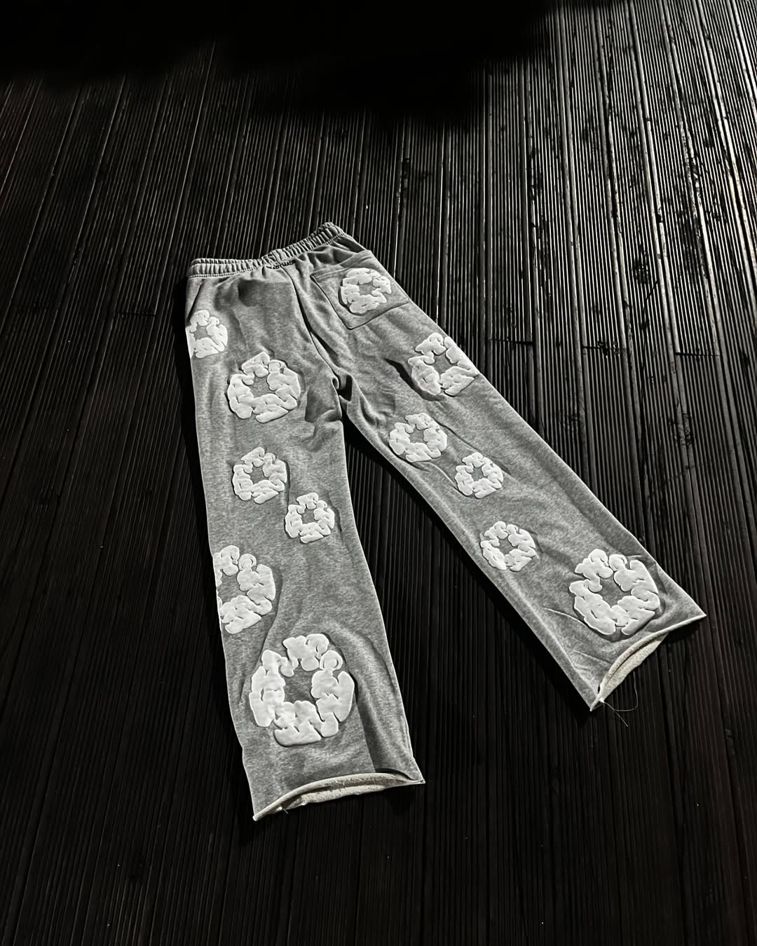 Denim tears flared pants