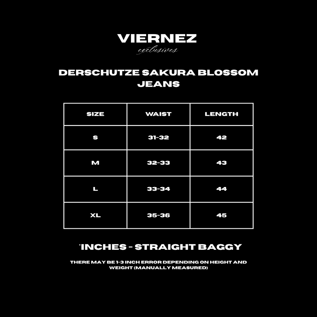 Derschutze Sakura Blossom Jeans