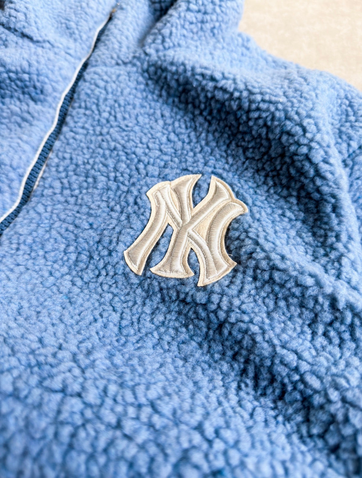 N.E "NY" FLEECE JACKET