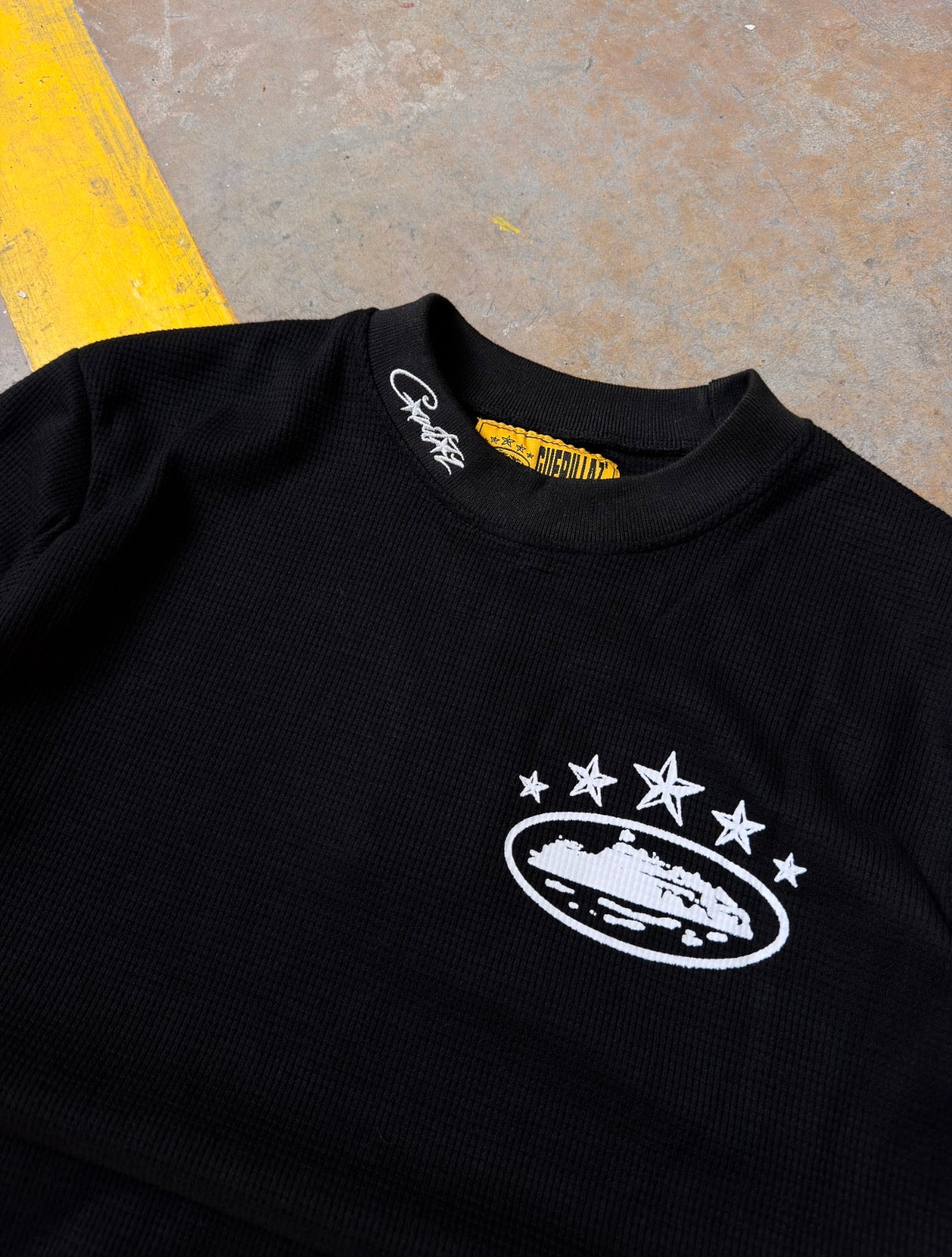 Corteiz 5 Star Alcatraz Waffle Longsleeve MEDIUM - ON HAND
