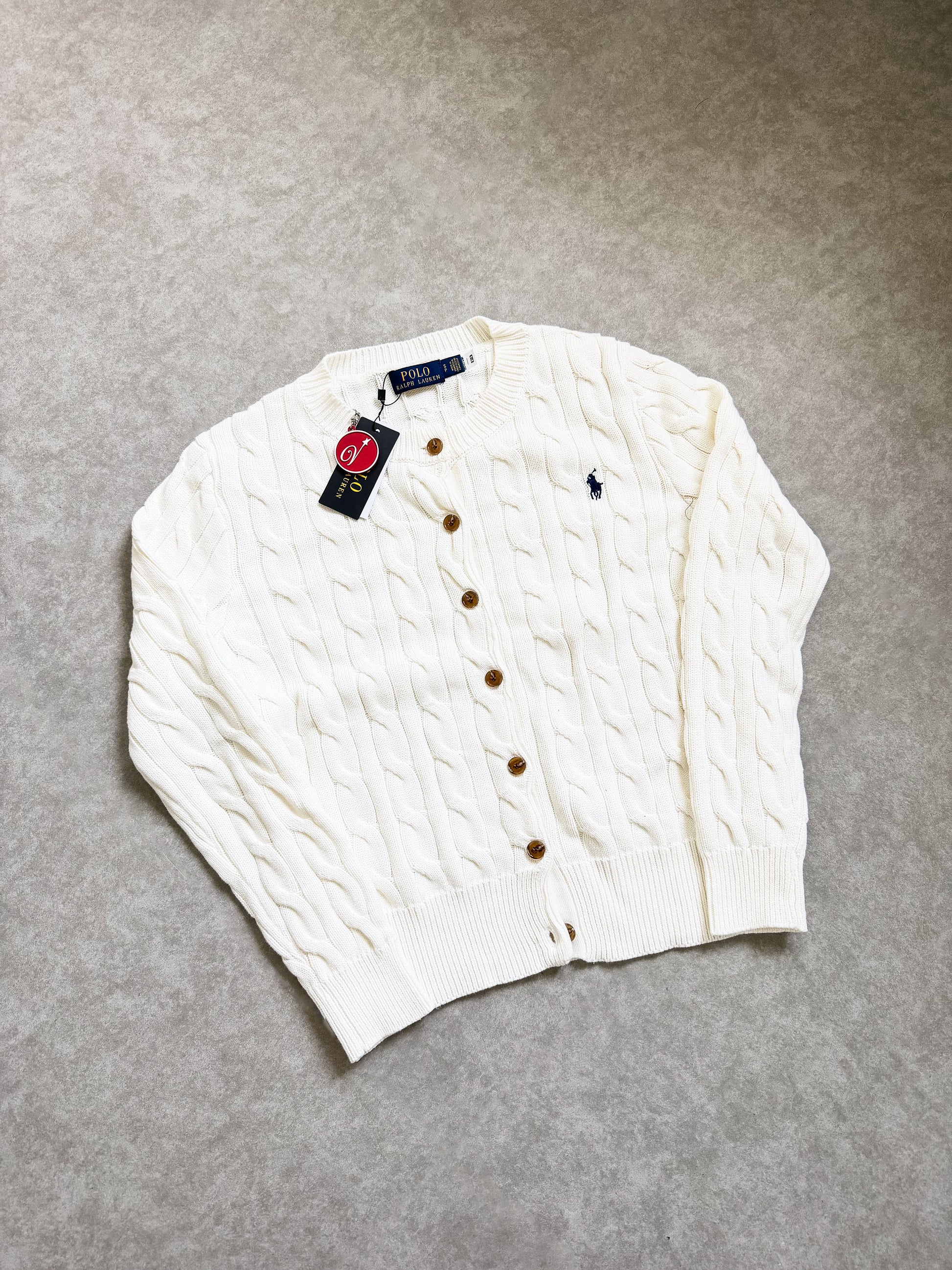 Ralph Lauren Cardigan Small - White (Women’s)
