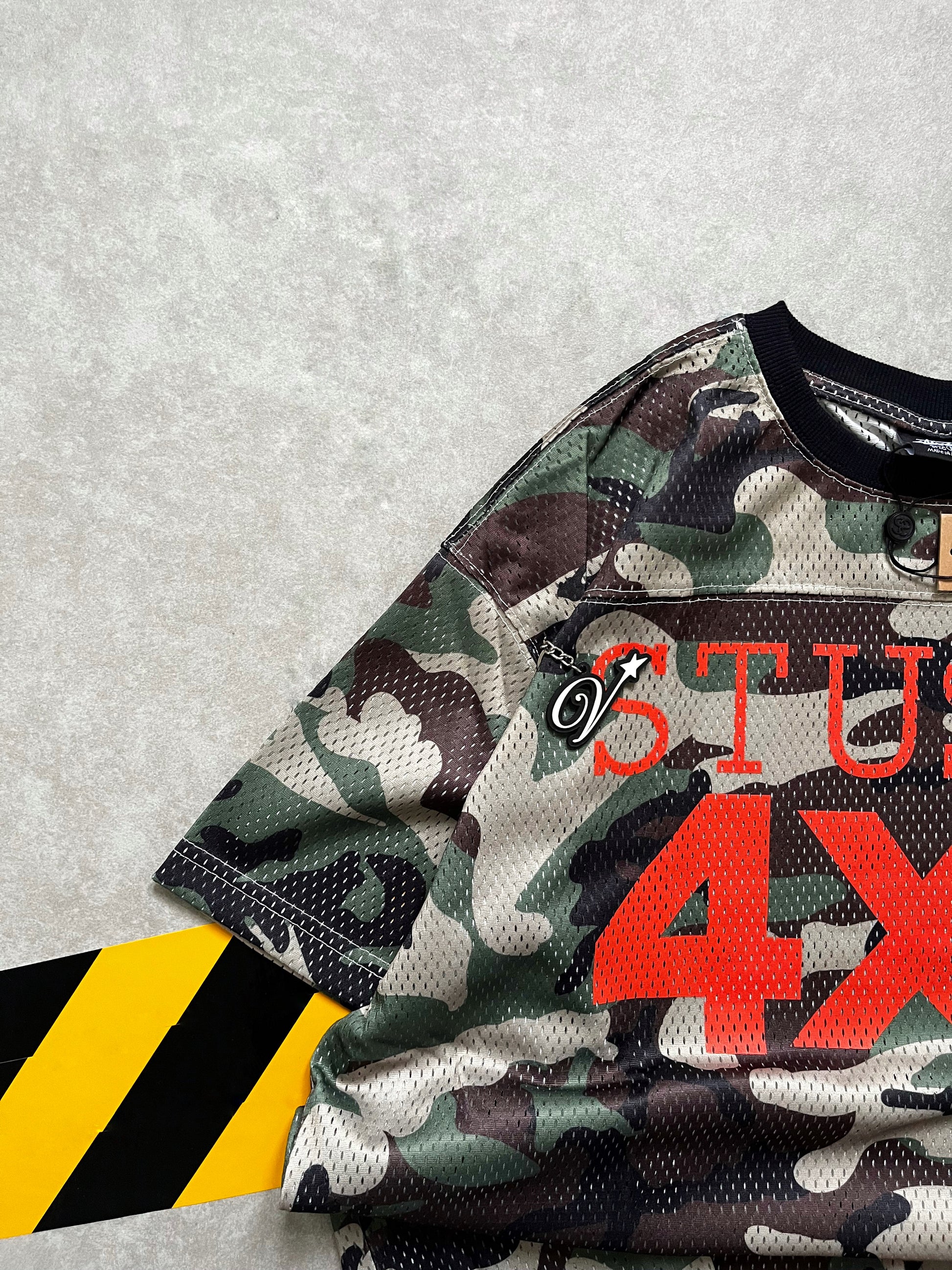 Stussy Camo 4x4 jersey