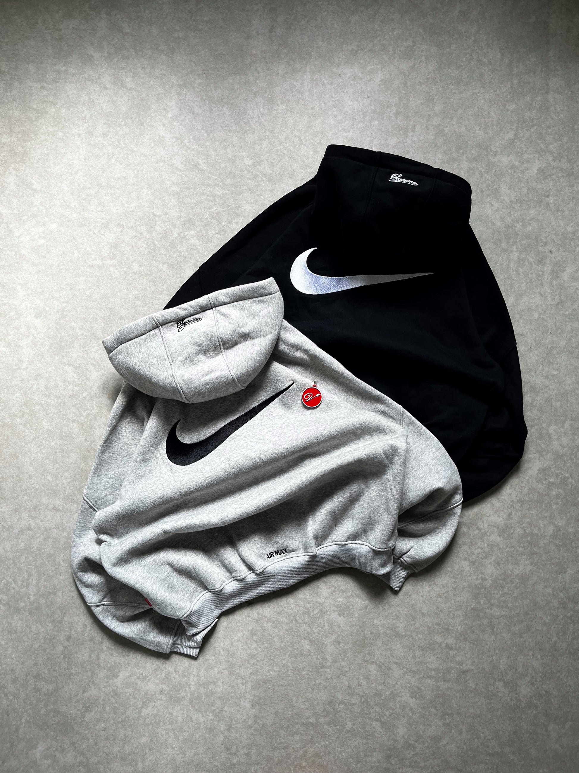 Supreme X Nike hoodies