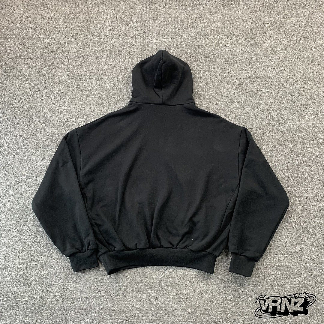 Essentials all black hoodie
