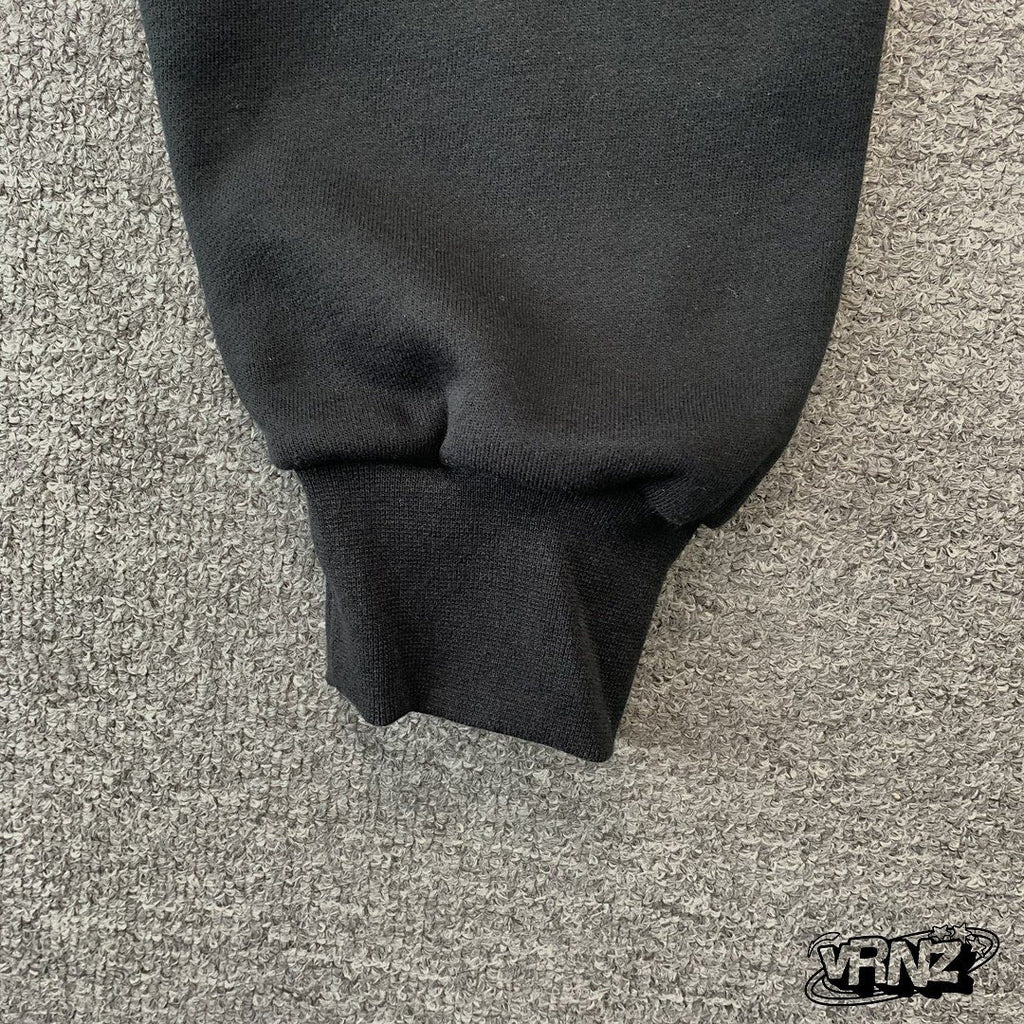 Essentials all black hoodie