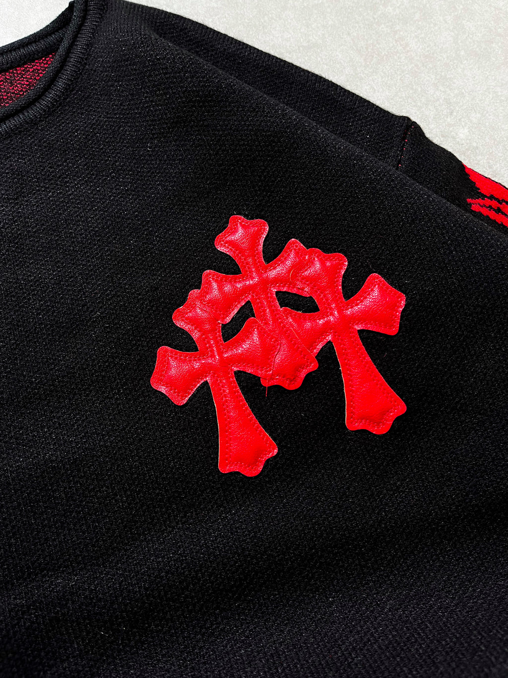 Chrome Hearts Knitted Triple Emblem Sweater