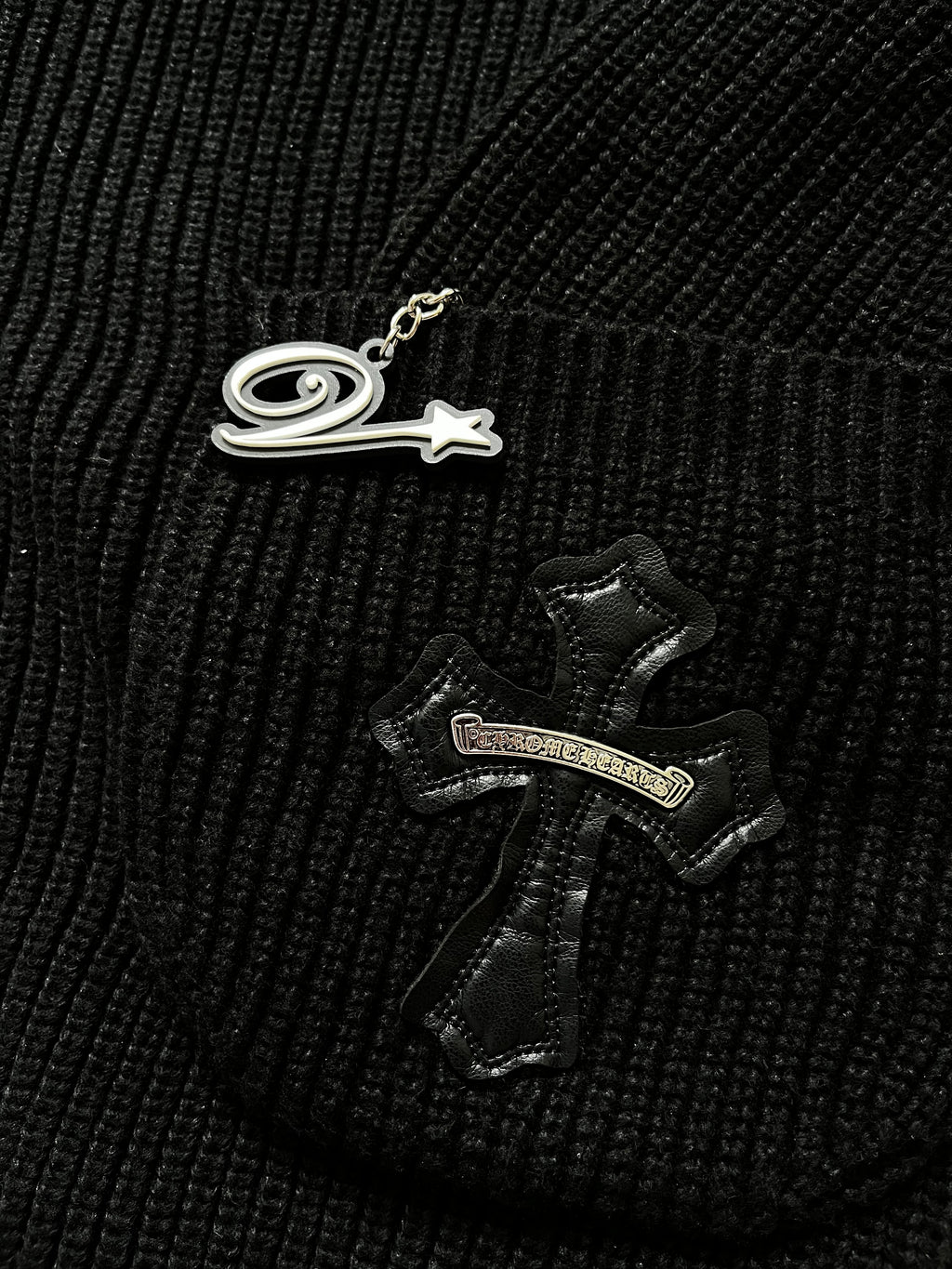 Chrome Hearts Cashmere Pocket Cardigan