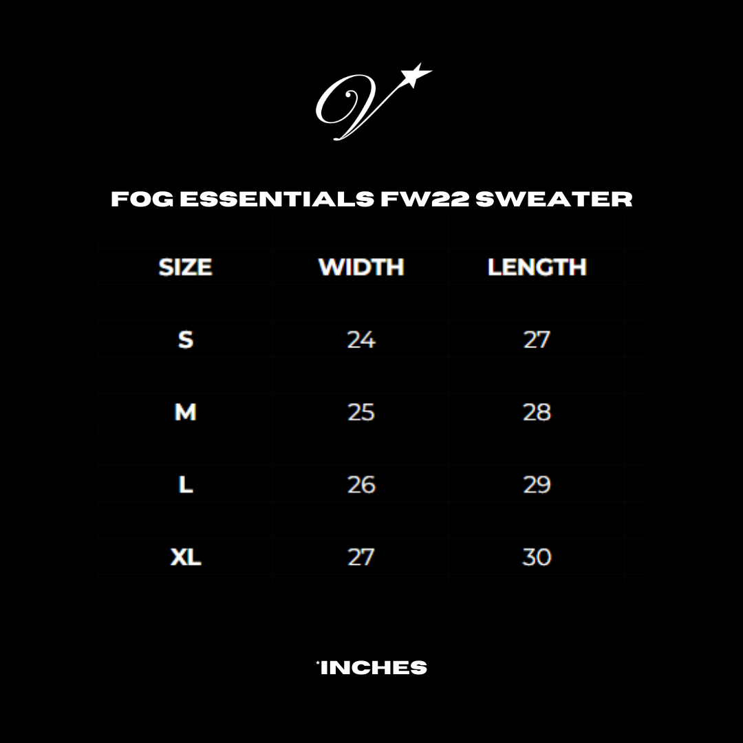 FOG Essentials FW22 Sweater