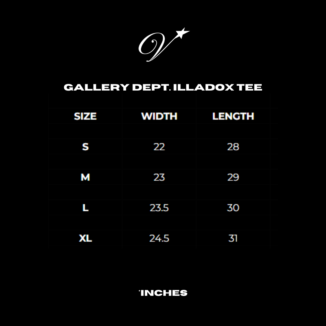 Gallery Dept. 'Illadox' tee