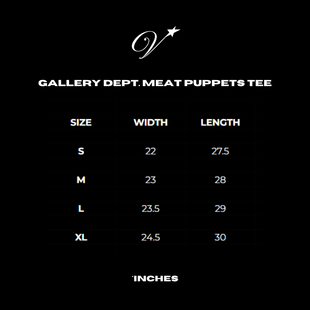 Gallery Dept. Meat Puppets tee