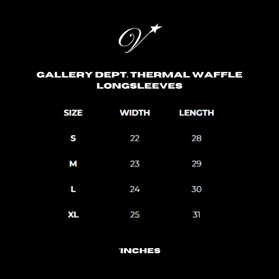 Gallery Dept. Thermal Waffle long sleeves