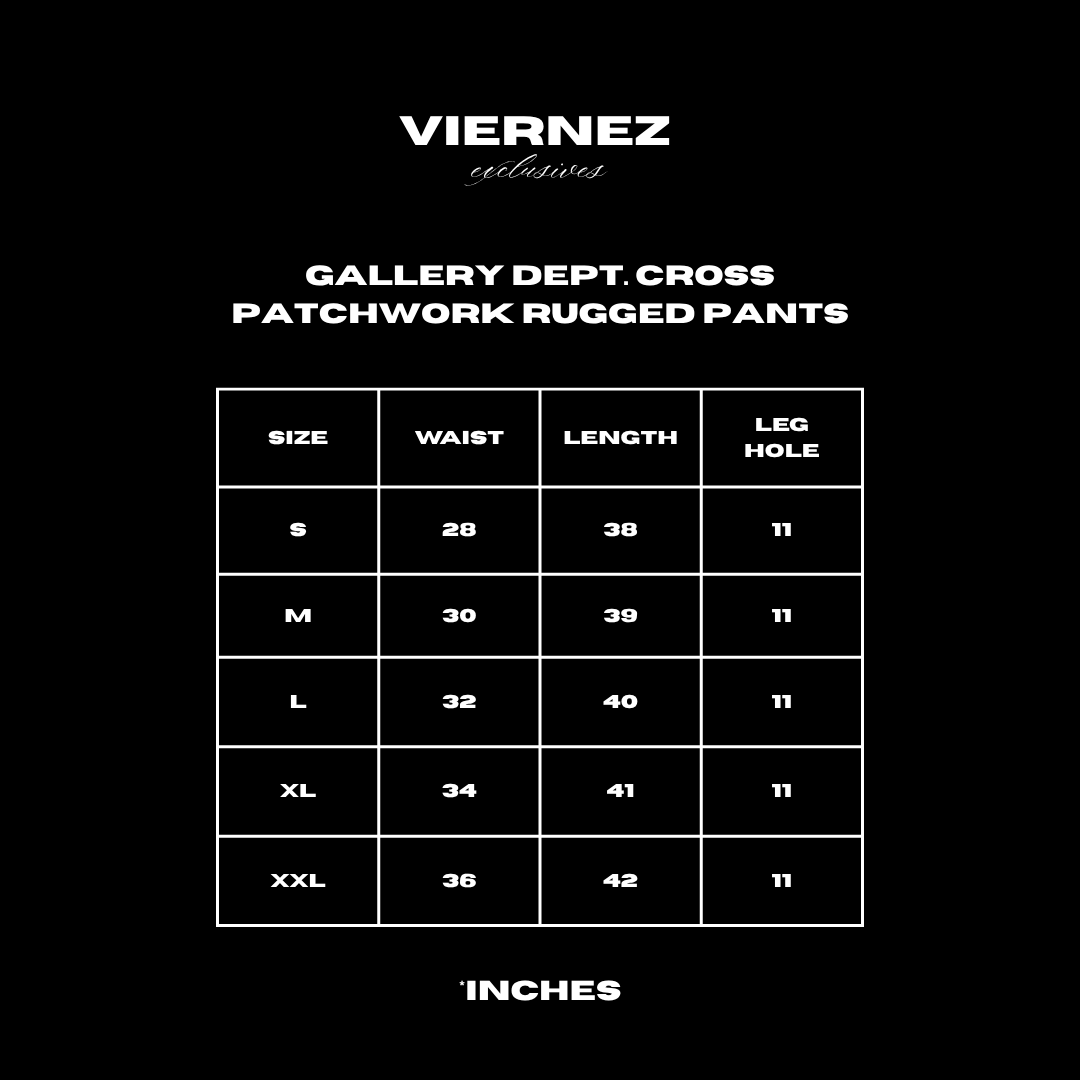 Gallery Dept. Cross Patch Work Rugged Pants