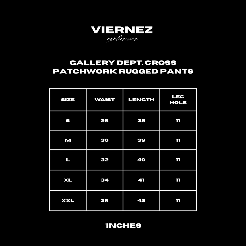 Gallery Dept. Cross Patch Work Rugged Pants