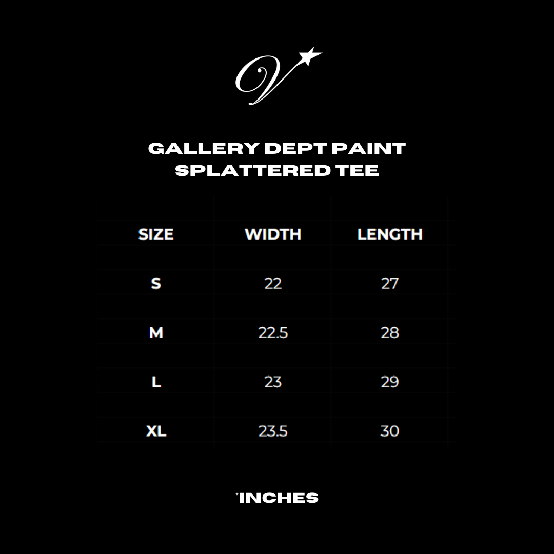 Gallery dept. splattered tee