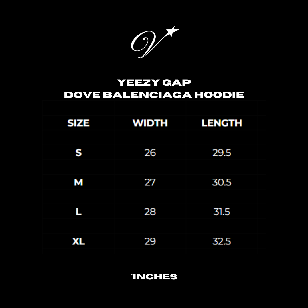 YEEZY Gap Dove Balenciaga Hoodie