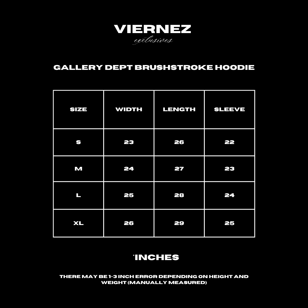 Gallery Dept Brushstroke Hoodie