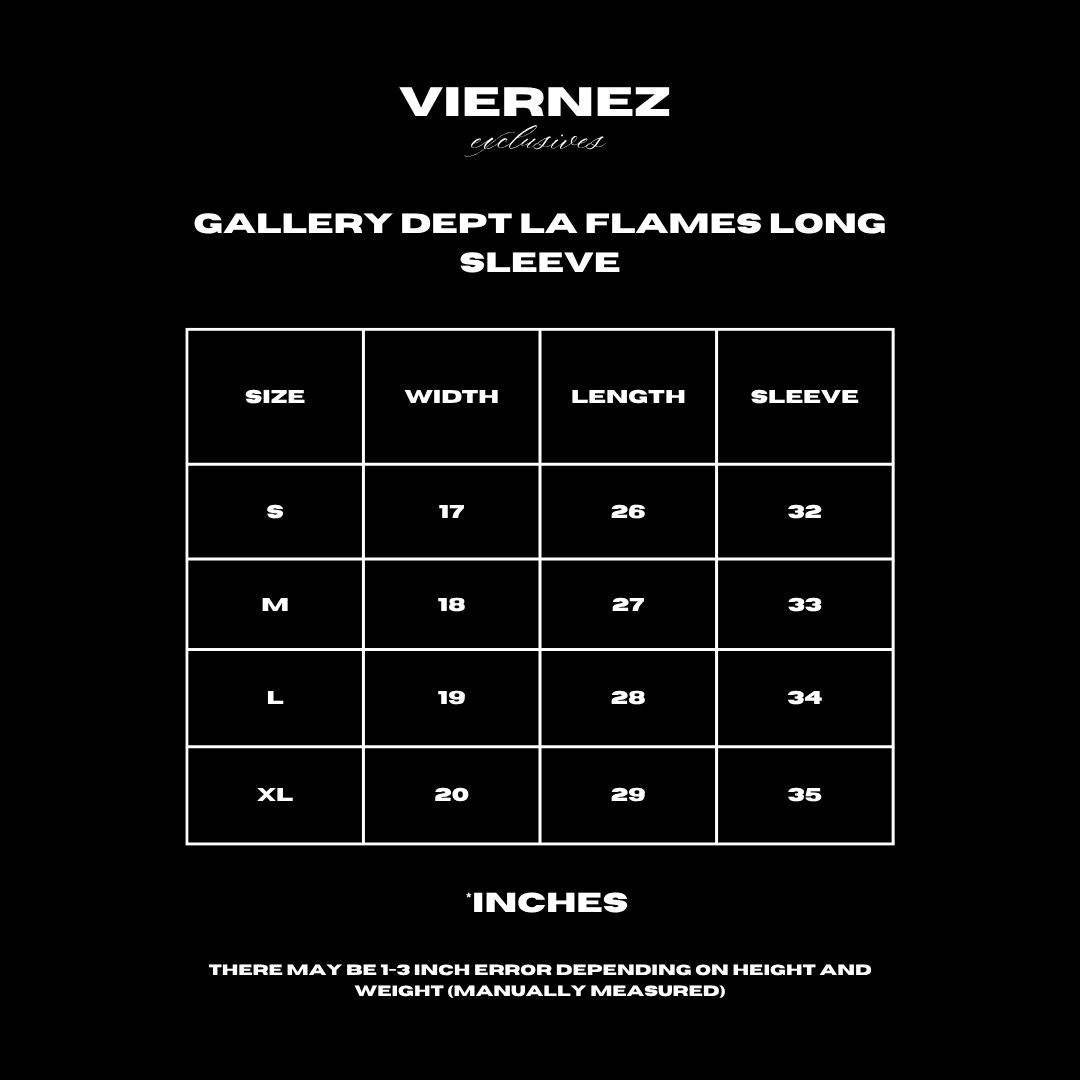 Gallery Dept LA Flames Long Sleeve