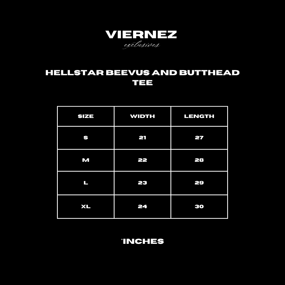 Hellstar Beevus and Butthead tee