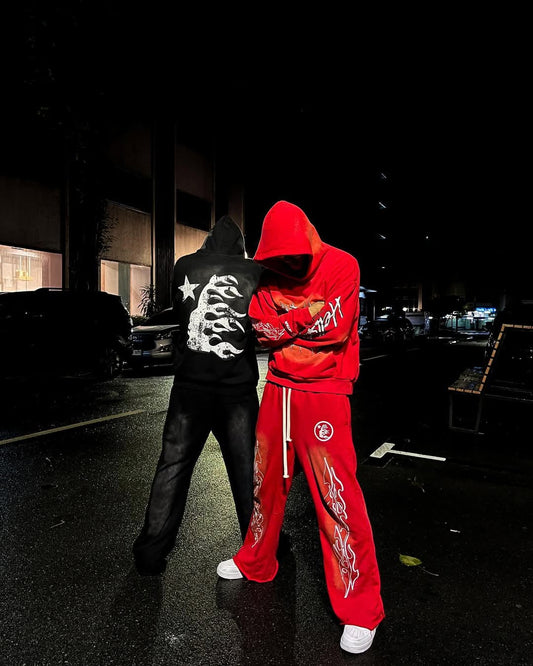 Hellstar racer studios flared pants