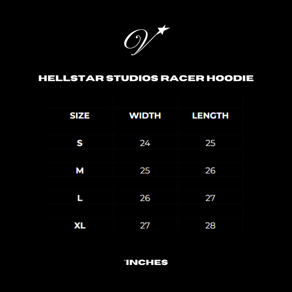 Hellstar studios racer hoodie