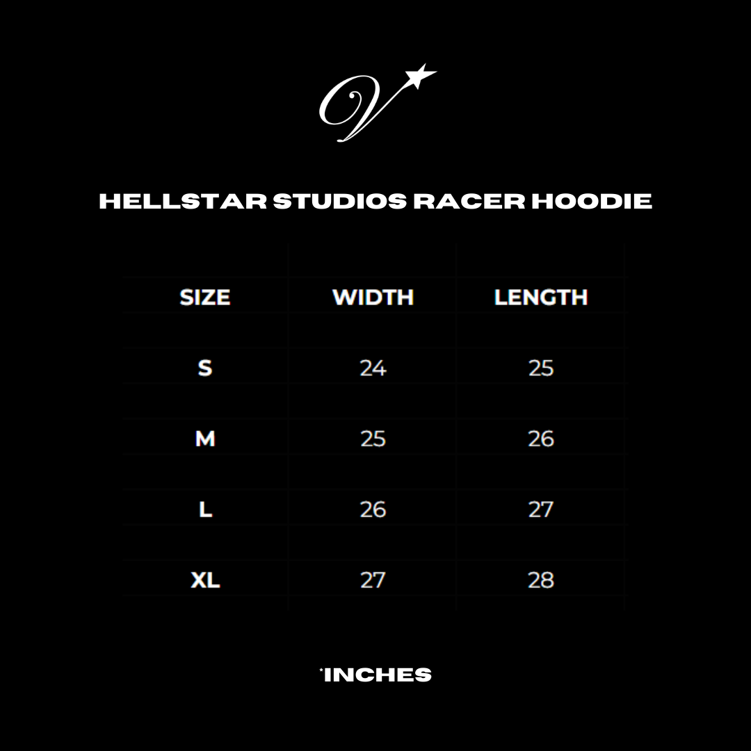 Hellstar studios racer hoodie