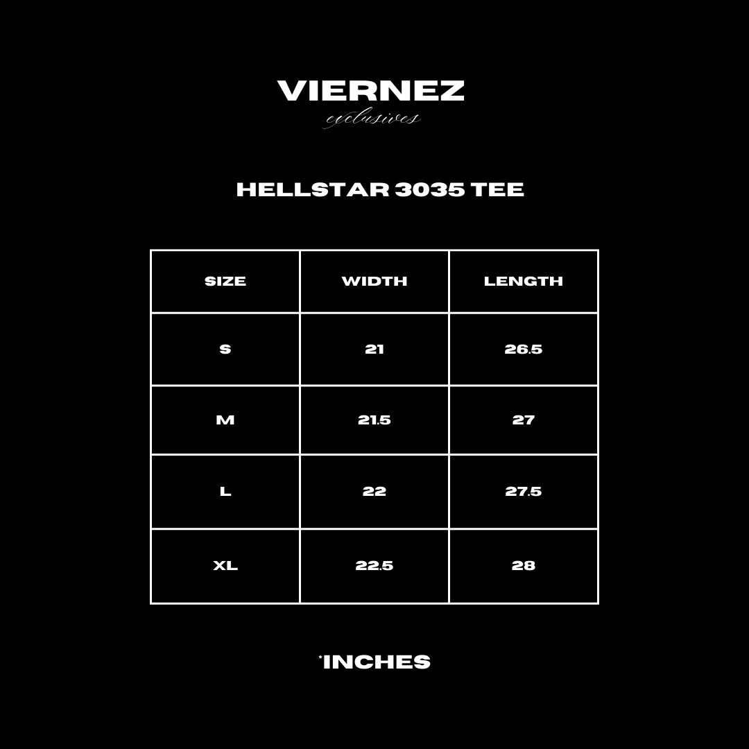 Hellstar "3035" tee