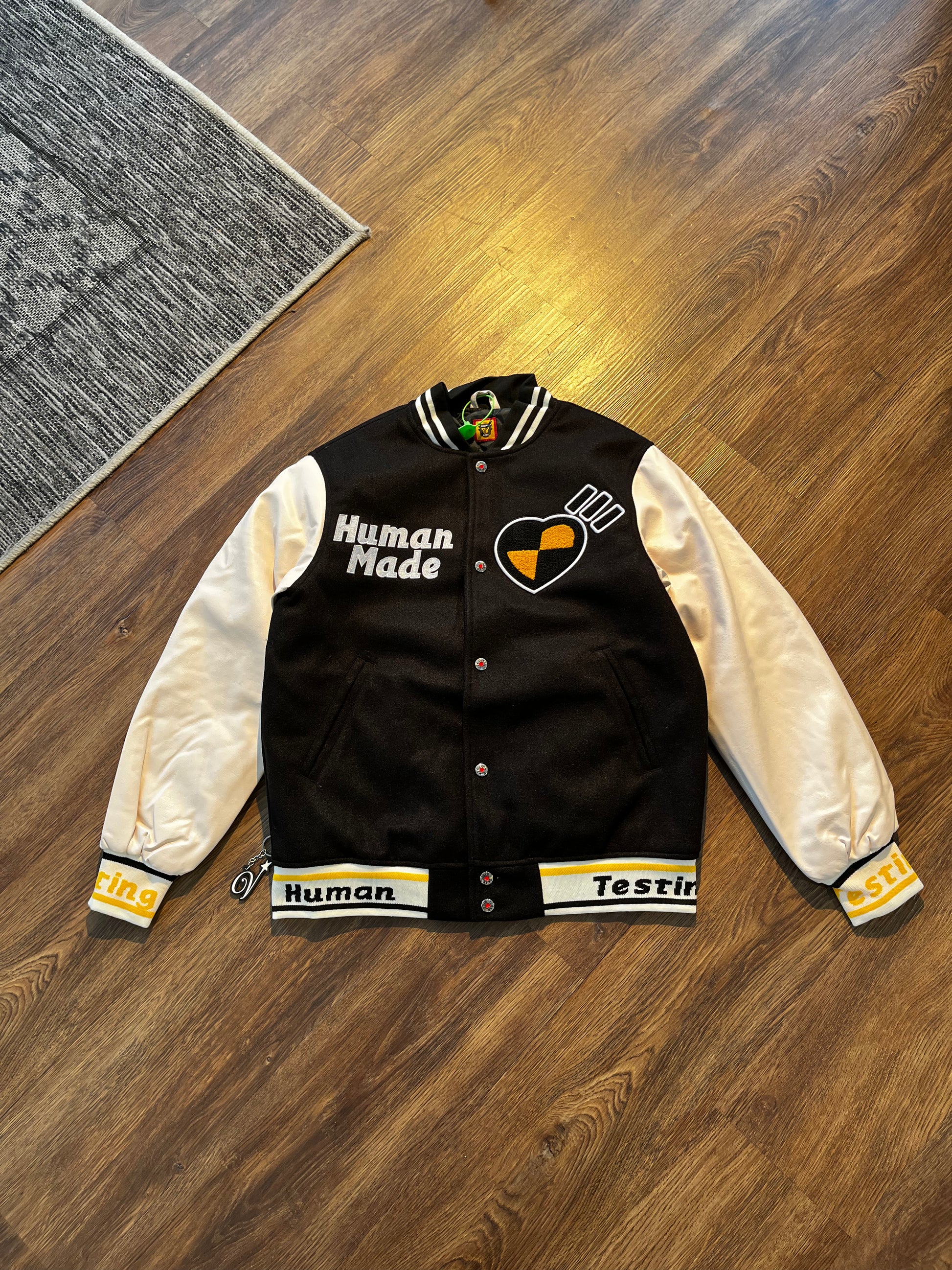 A$AP ROCKY X Human Made Varsity Jacket
