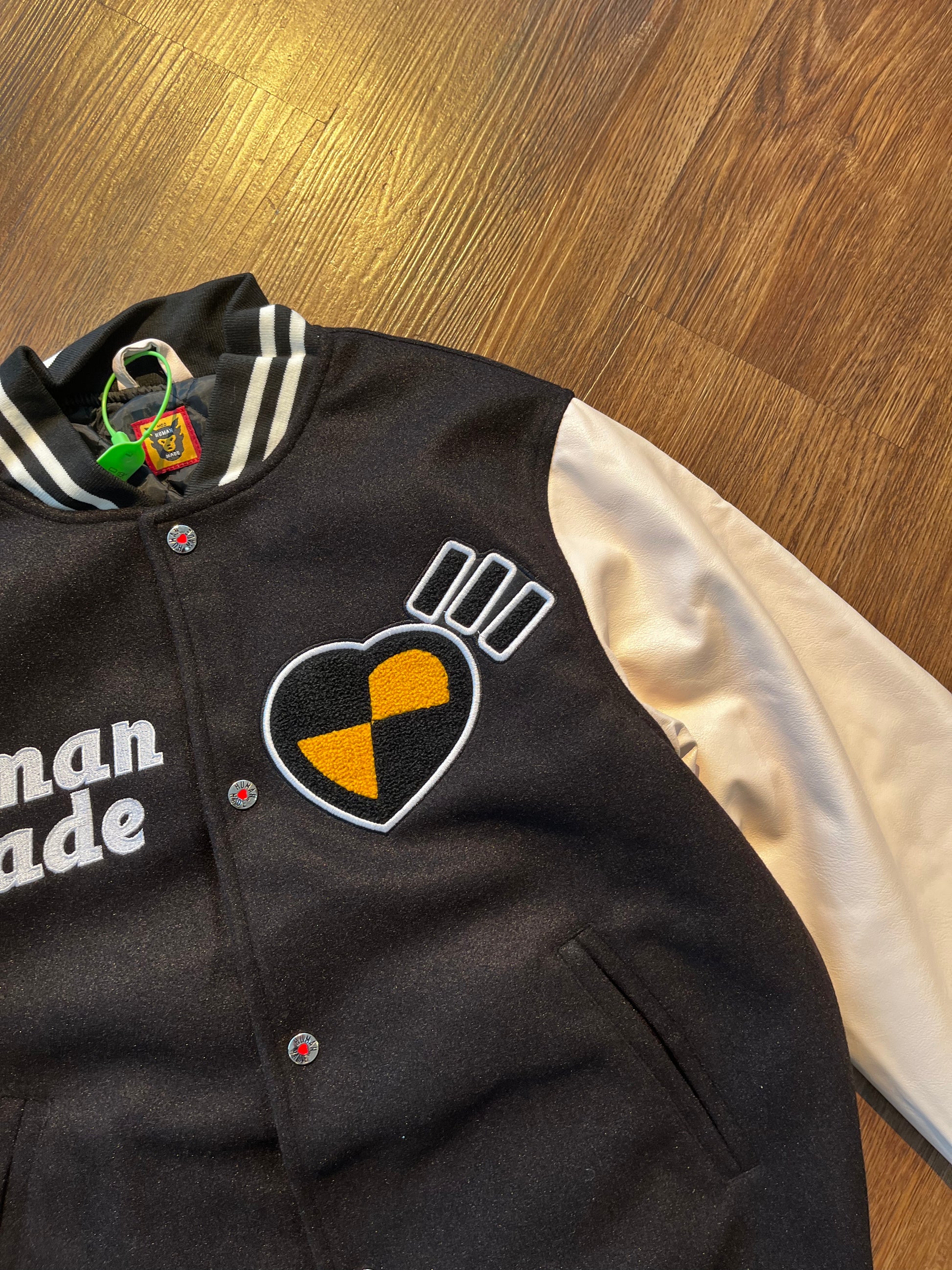 A$AP ROCKY X Human Made Varsity Jacket