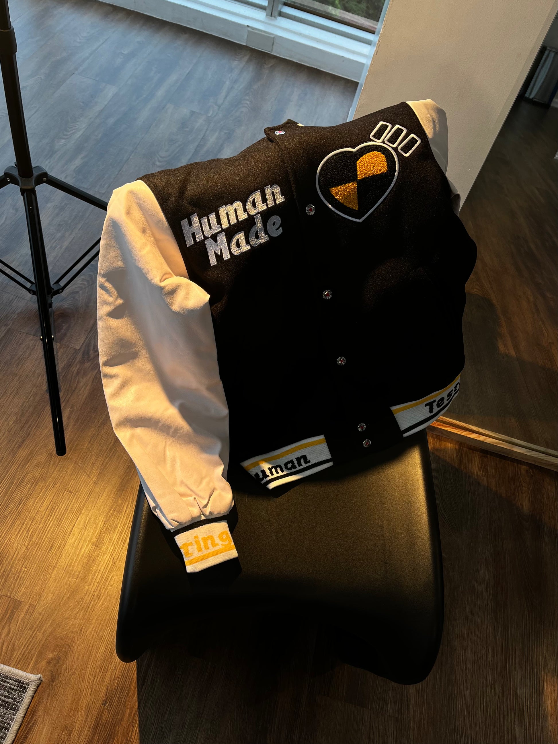 A$AP ROCKY X Human Made Varsity Jacket