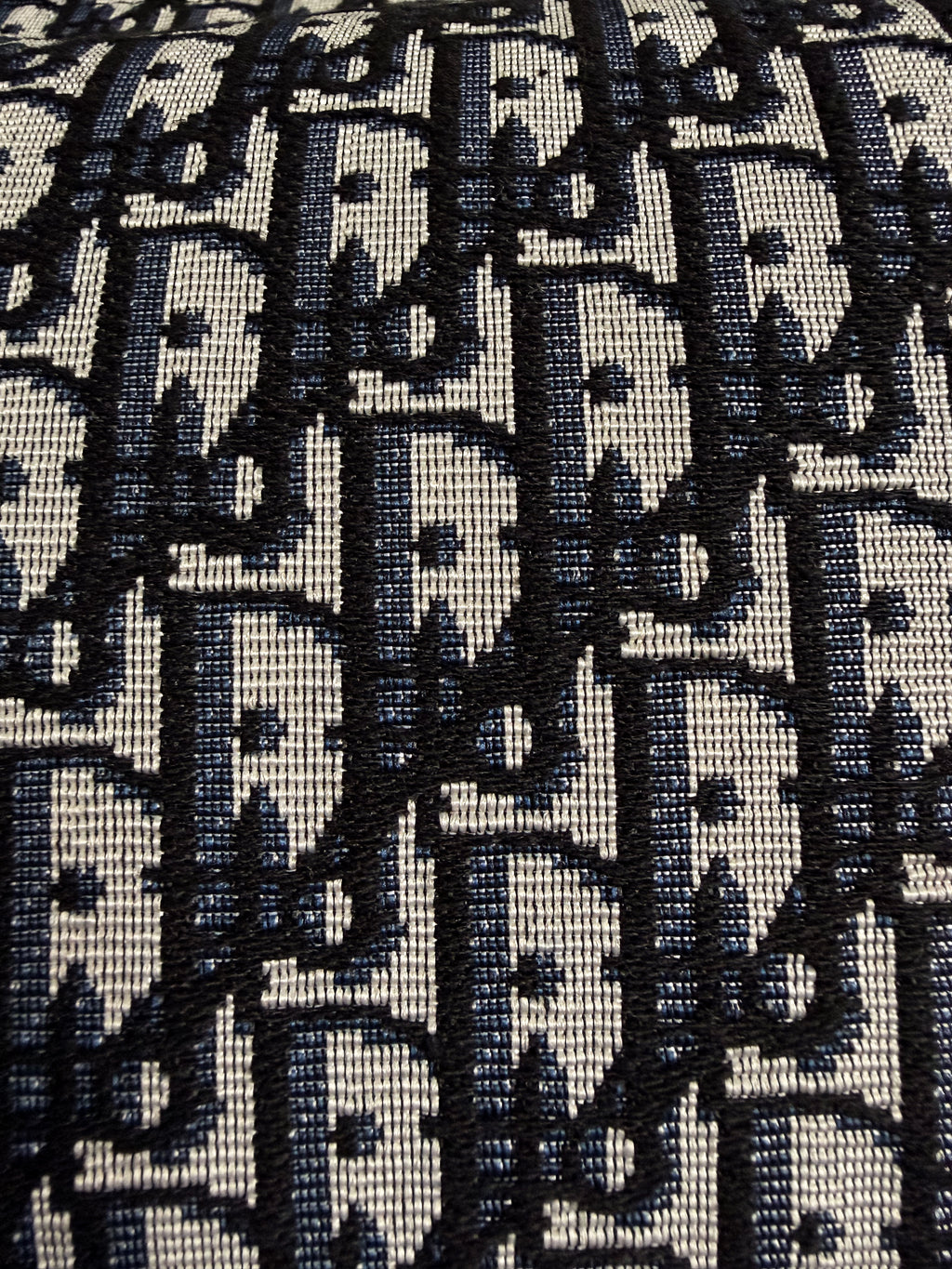 Dior Oblique Jacquard Lingot 50 Travel Bag