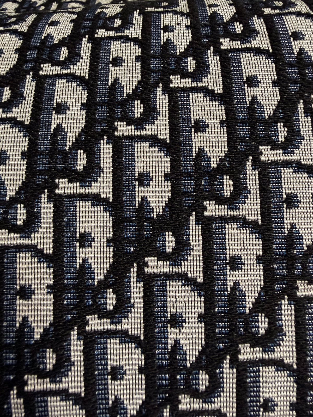 Dior Oblique Jacquard Lingot 50 Travel Bag