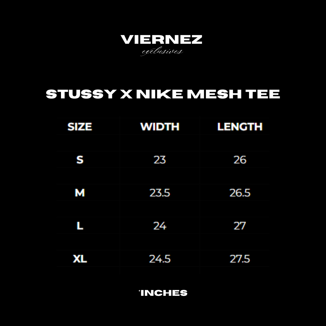 Stussy x nike mesh tee