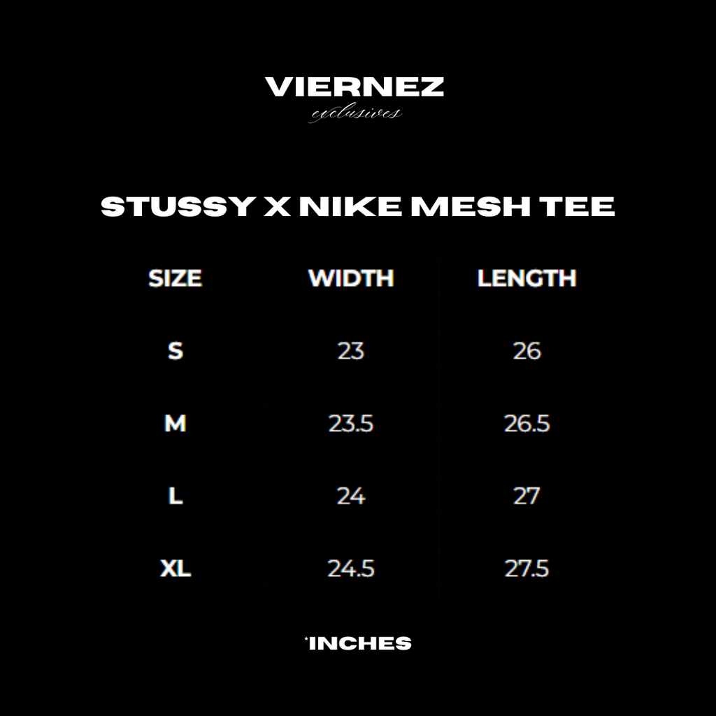 Stussy x nike mesh tee