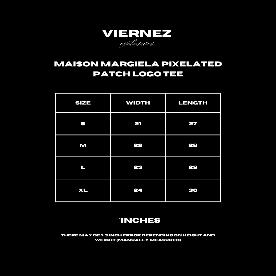 Maison Margiela Pixelated Patch Logo Tee
